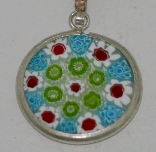 Murano Pendant ( 1 x 1 in.) # 04 - Click Image to Close